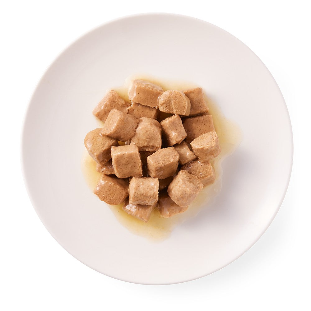 Yarrah Bio Katze Dose Bröckchen getreidefrei Huhn 12 x 405g - BioTierFutter Onlineshop