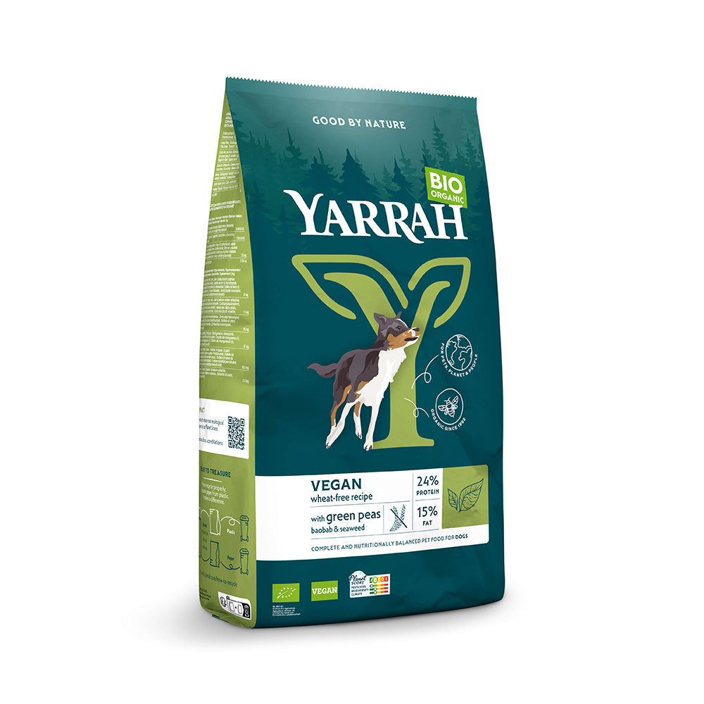 Yarrah Bio Hund Trockenfutter Erwachsene weizenfrei Vegan