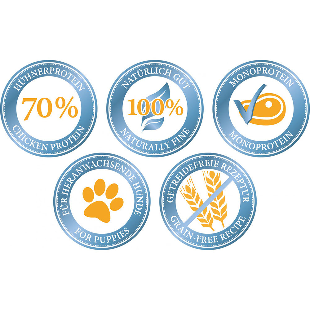 Bellfor Trockenfutter für Welpen Freiland-Schmaus Junior