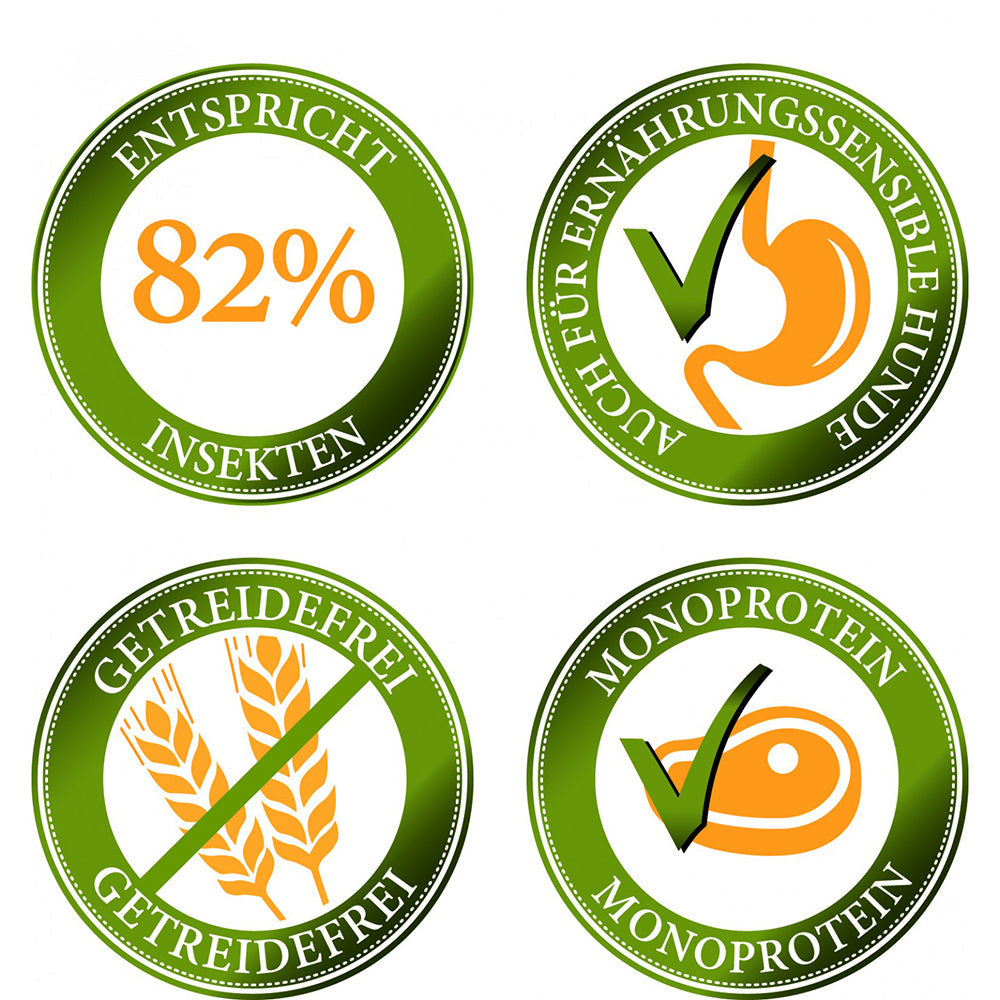 Bellfor Trockenfutter mit Insekten Landgut-Schmaus