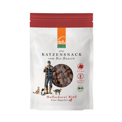 Defu Katze Hofleckerei Rind Feine Häppchen "soft" 80g