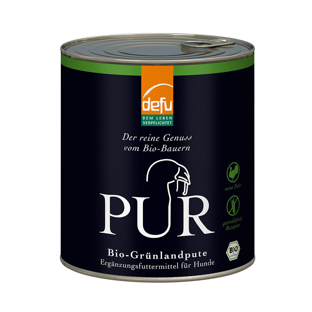 Defu Hund PUR Bio-Grünlandpute
