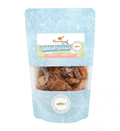 I love my Cat Freeze Dried Snack Lachsfilet 25g
