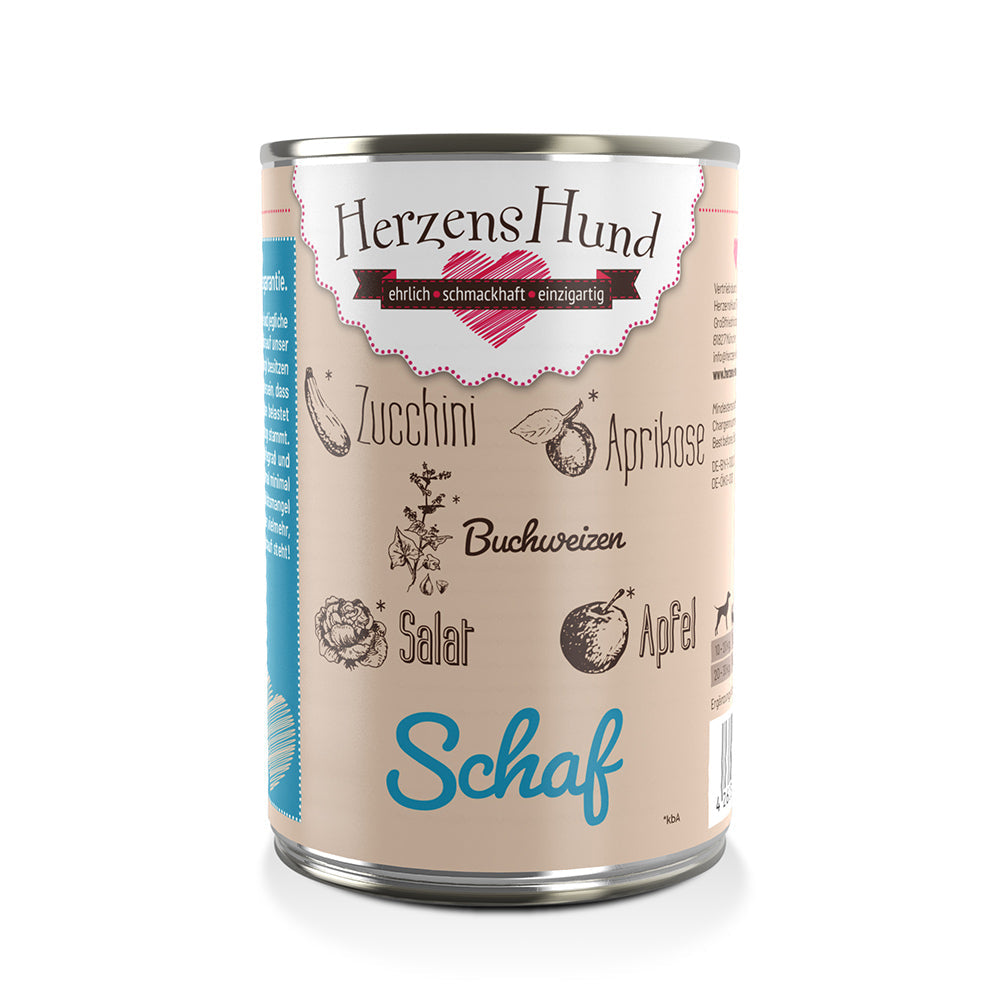 HerzensHund Lamb with Buckwheat for Dogs