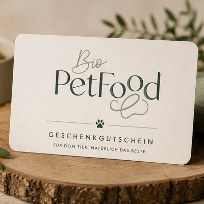 BioTierFutter Onlineshop Gutschein