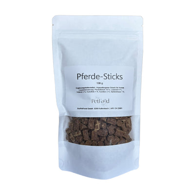 Hundelust Pferde-Sticks hypoallergen 130g