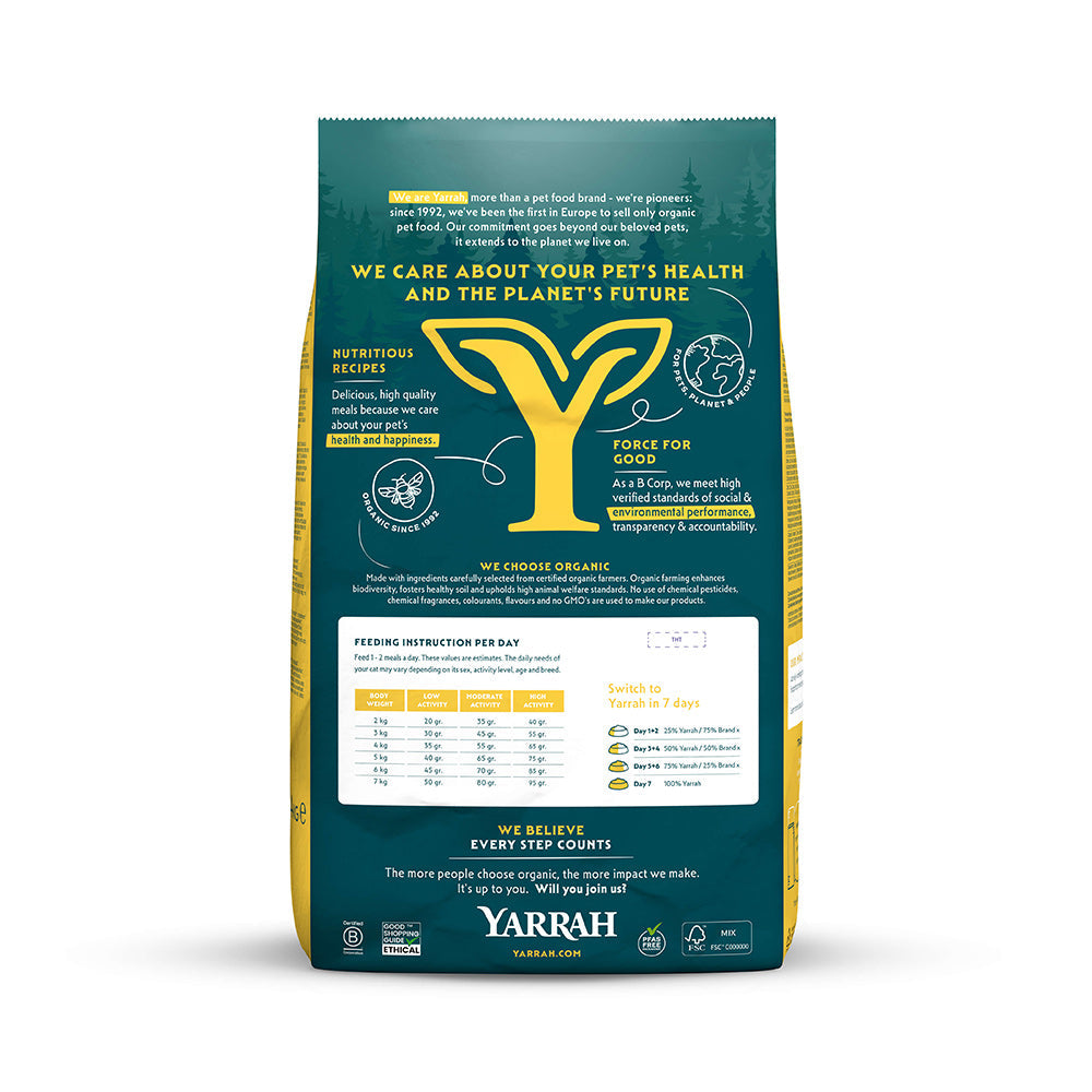 Yarrah Bio Katze Trockenfutter Huhn