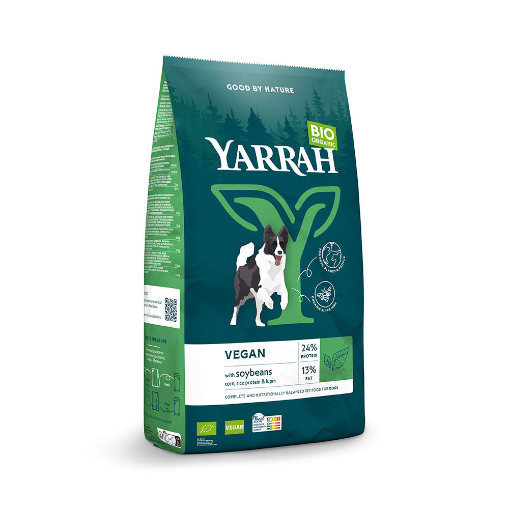 Yarrah Bio Hund Trockenfutter Erwachsene Vegan Affenbrotbaum & Kokosöl