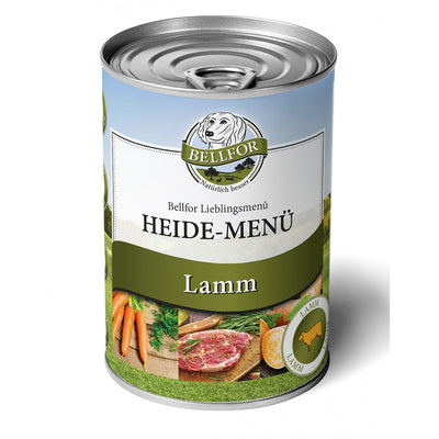 Bellfor Hundefutter Nass mit Lamm Heide-Menü 400 g