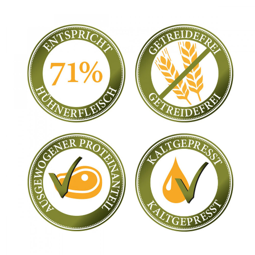 Bellfor Trockenfutter für Hunde mit Huhn Wiesen-Schmaus