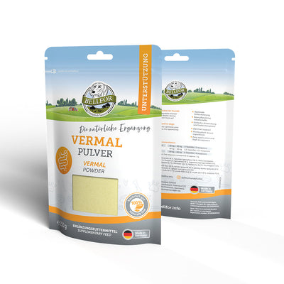 Bellfor Ergänzungsfuttermittel für Hunde - Vermal - Pulver 250g
