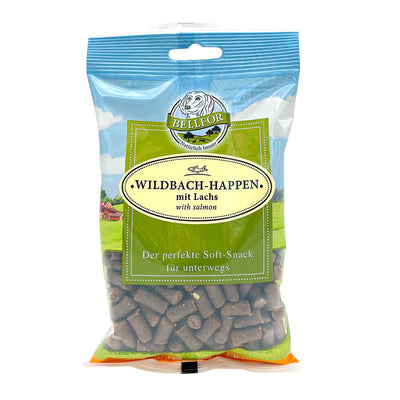 Bellfor Soft-Snack für Hunde mit Lachs Wildbach-Happen 200g