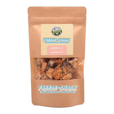 Bellfor Gesunder Freeze-Snack für Hunde - Lachsfilet 50 g