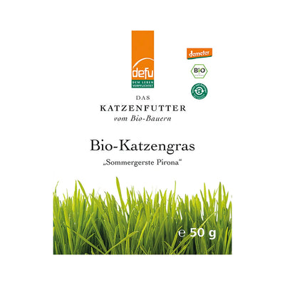 Defu Organic Cat Grass 5 x 50g