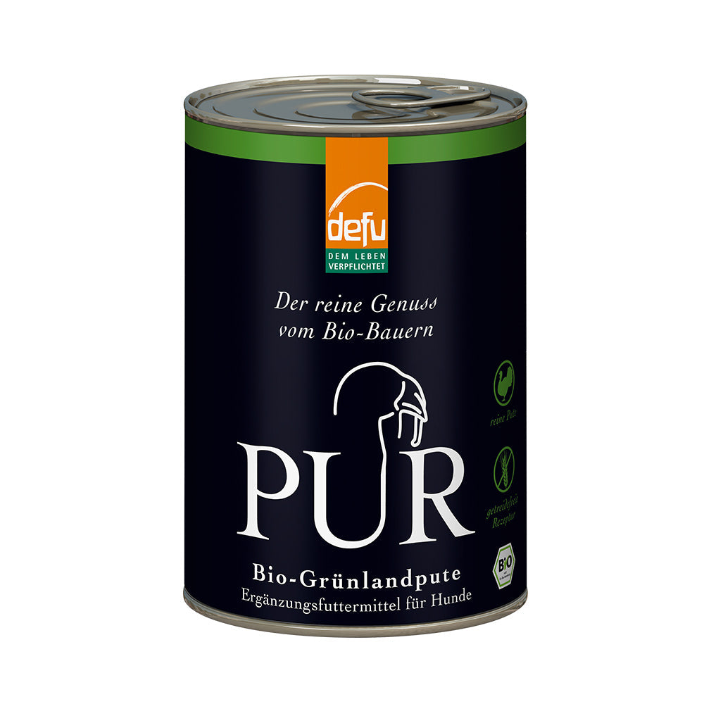 Defu Hund PUR Bio-Grünlandpute