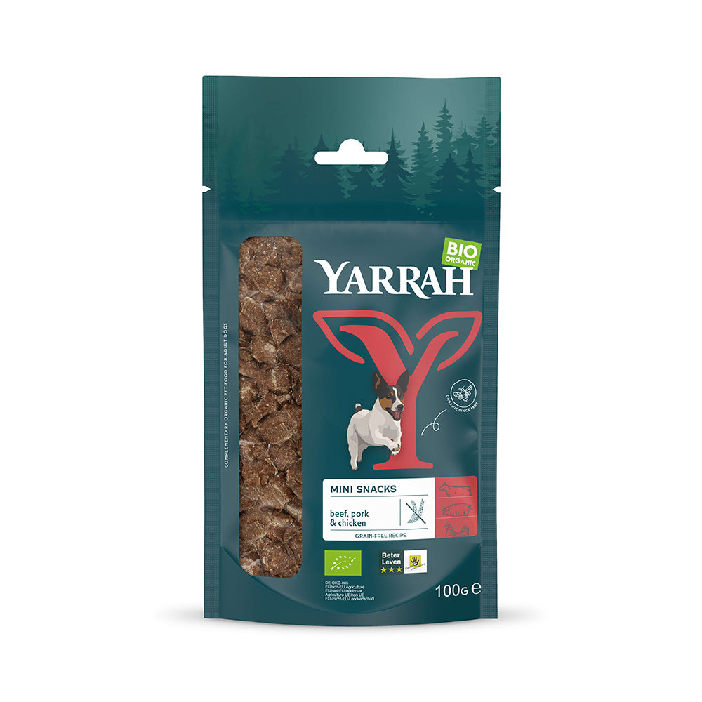 Yarrah Bio Hund Snack Mini-Snacks 10 x  100g