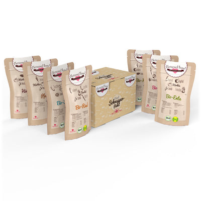 HerzensHund Schnupperpaket (7x130g MixPaket) für Hunde