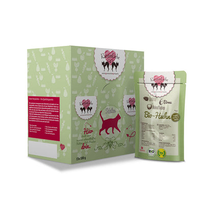 KatzenLiebe Bio-Huhn mit Bio-Quinoa für Katzen
