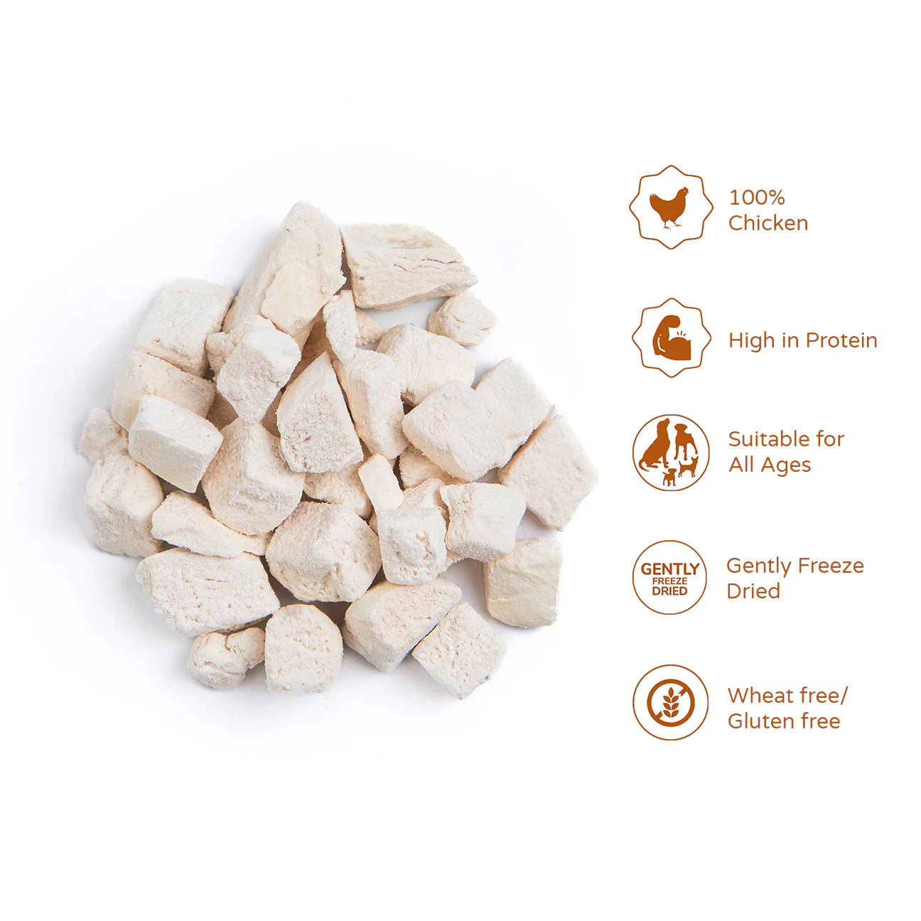 Thrive Kind & Gentle 100% Hühnerbrust Snack für Welpen und kleine Rassen