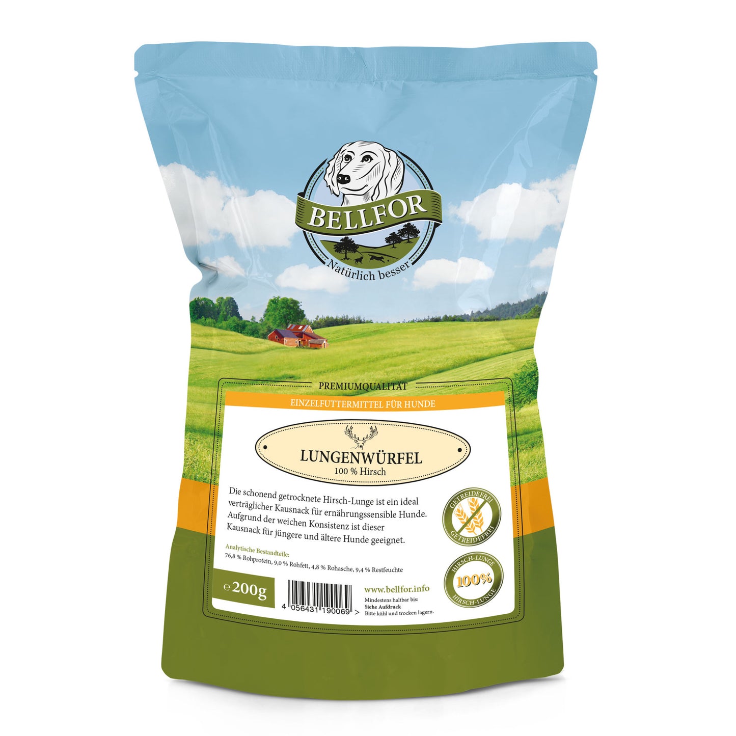 Bellfor Lung Cubes Deer Snack