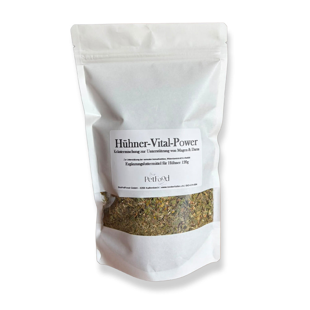 BioPiepFood Hühner-Vital-Power – Kräutermischung für Vitalität & Widerstandskraft