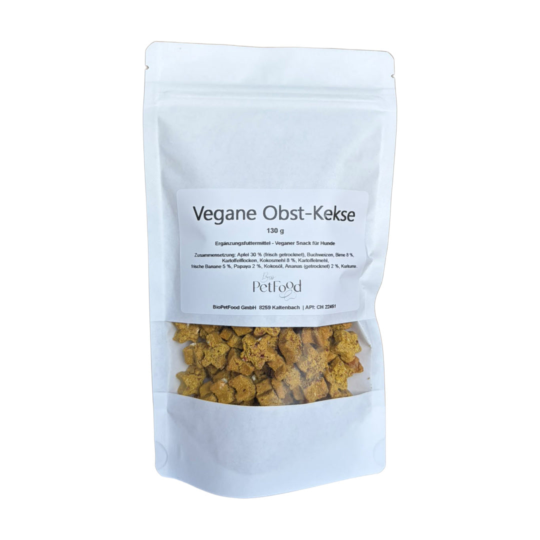 Hundelust Vegane Obst-Kekse 130g